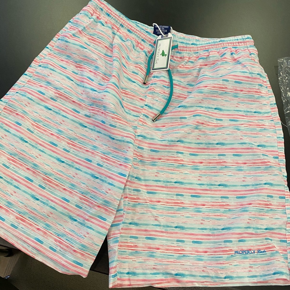 Men’s Properly Tied Swim Trunks